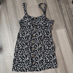 Floral Button-Down Dress